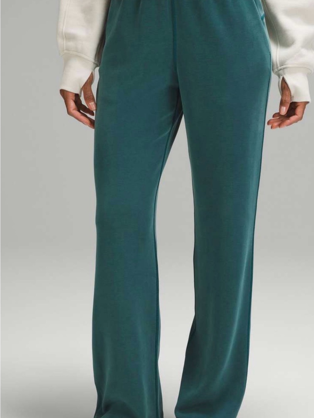 Lululemon Softstreme HR Pants in Storm Teal Size 10